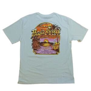 BOXSET BAJA GOLD CANNABIS MAS FINA Graphic Tee sz:MEDIUM  EXCELLENT CONDITION